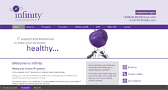 Desktop Screenshot of infinitybs.com
